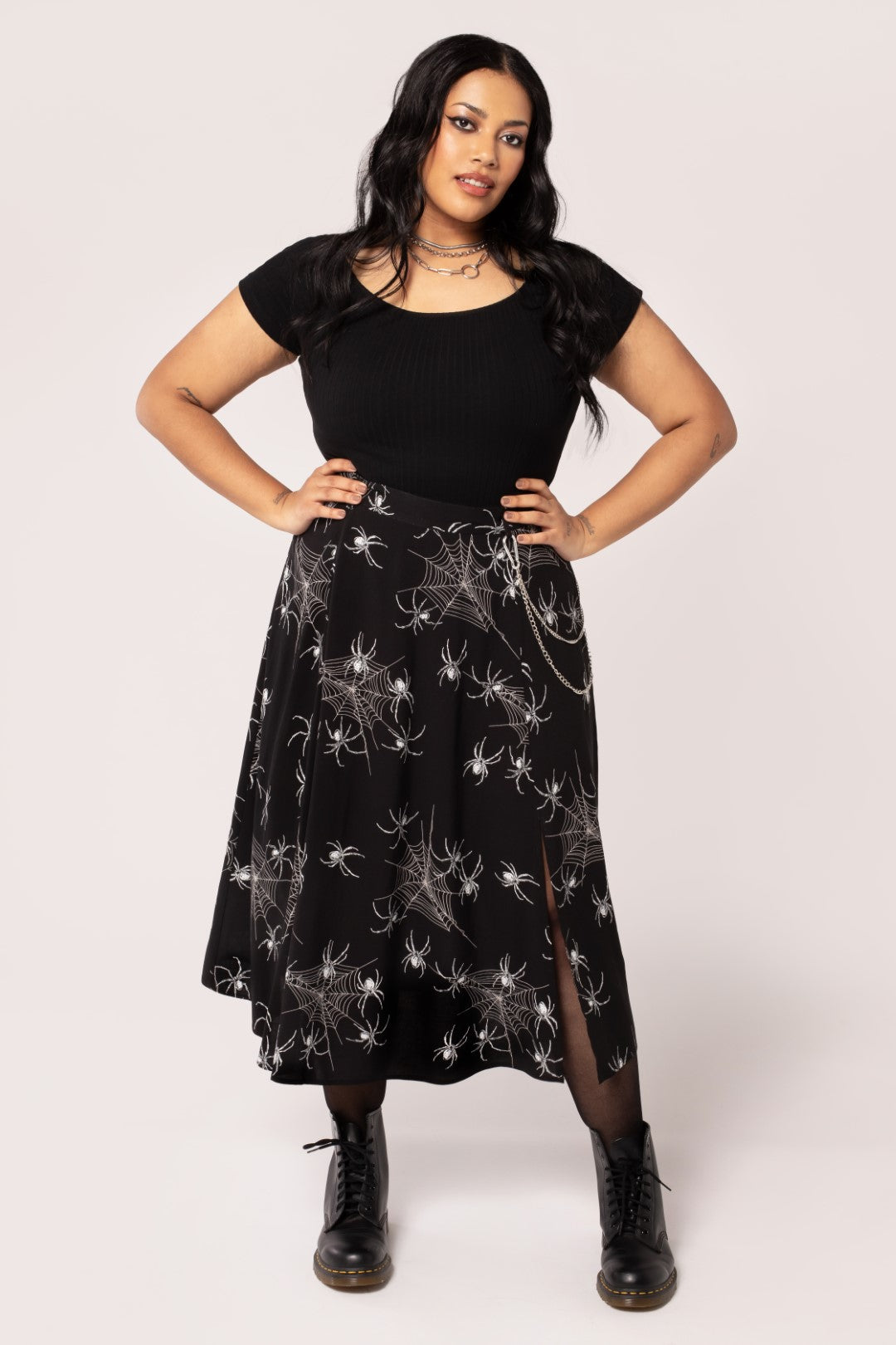 Grungy Spider Skirt