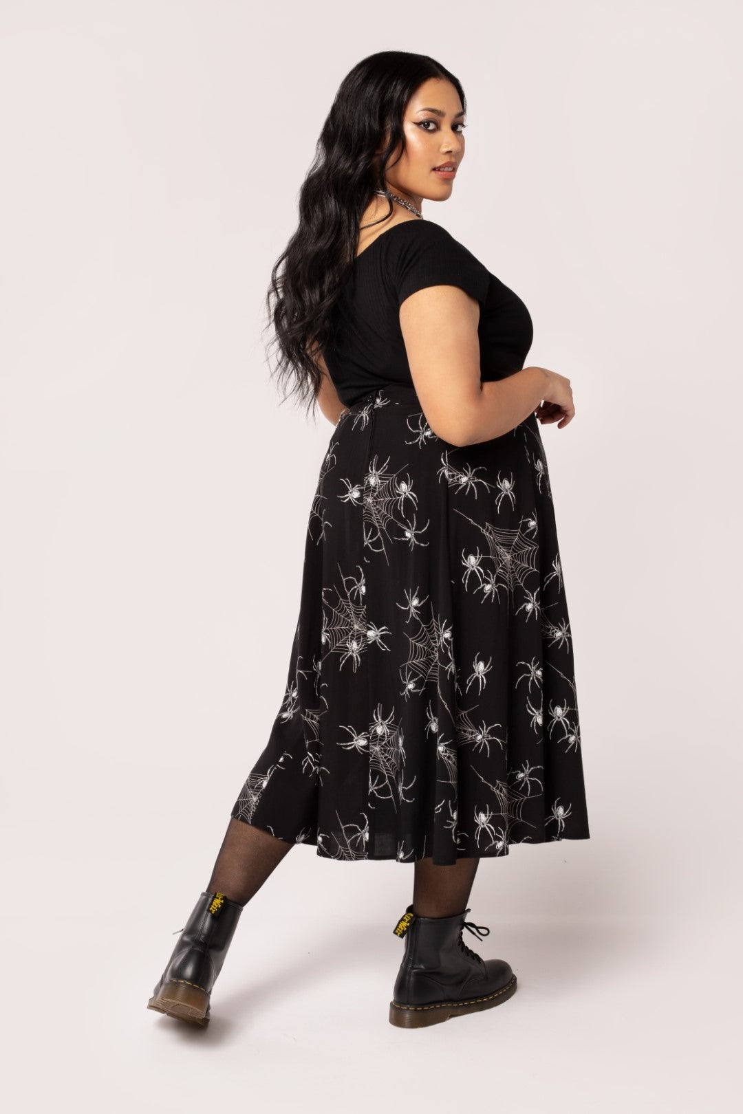 Grungy Spider Skirt