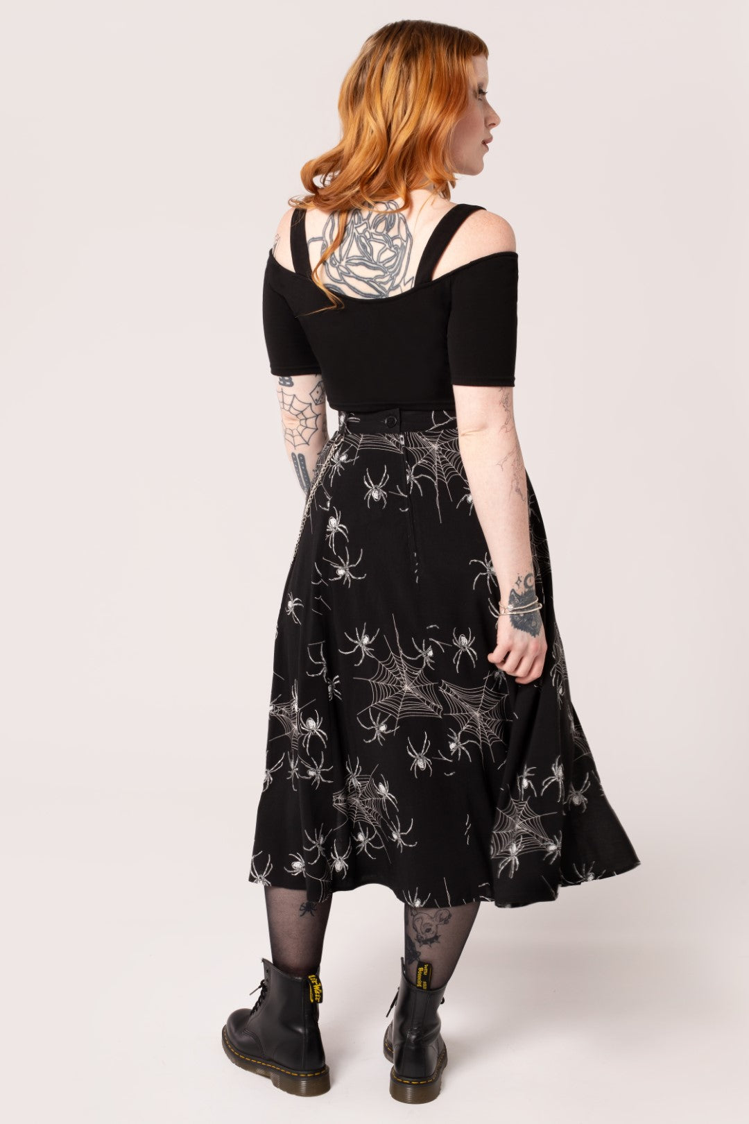 Grungy Spider Skirt