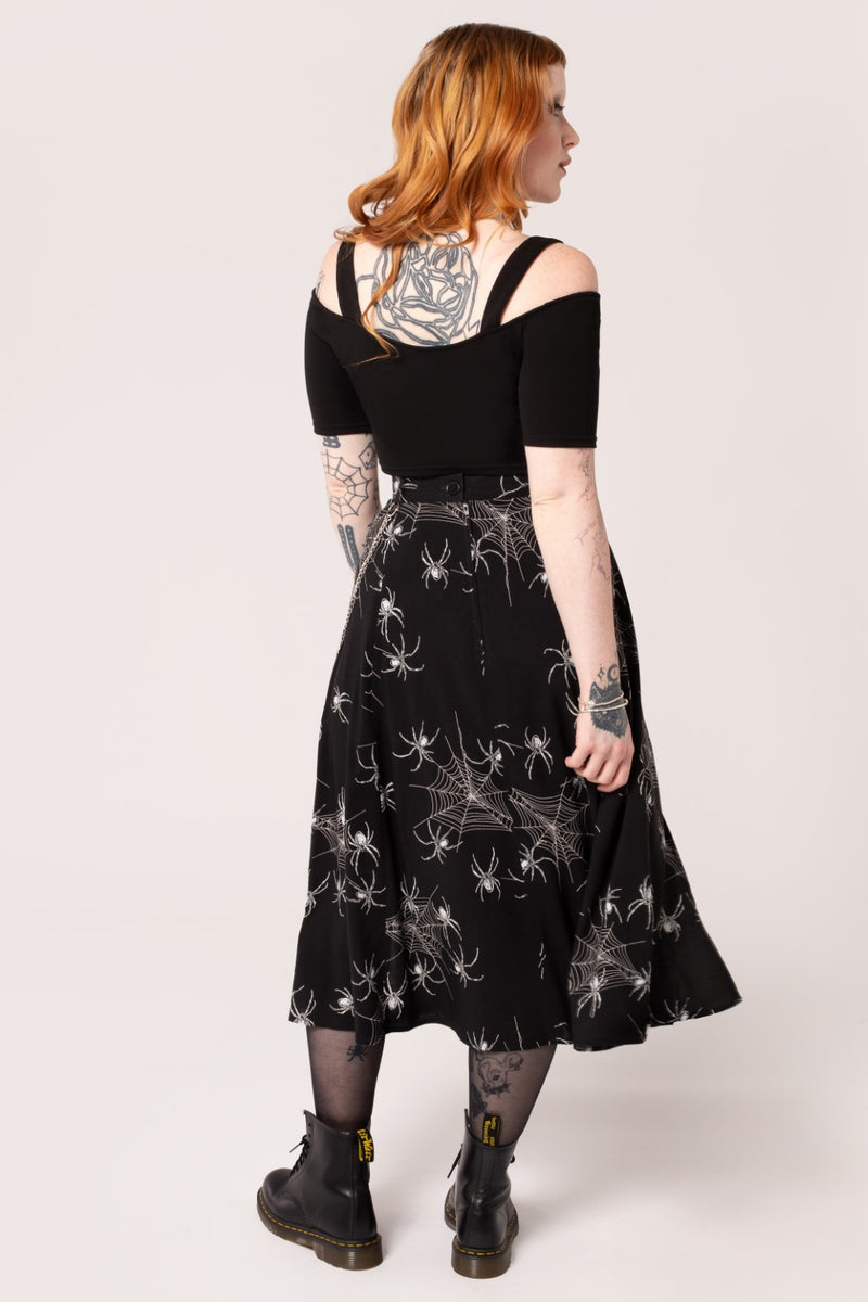 Grungy Spider Skirt