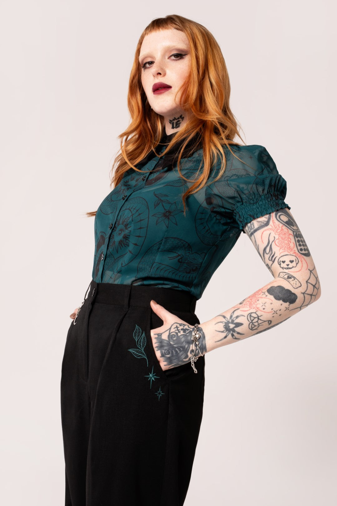 Venom Trousers – Hell Bunny