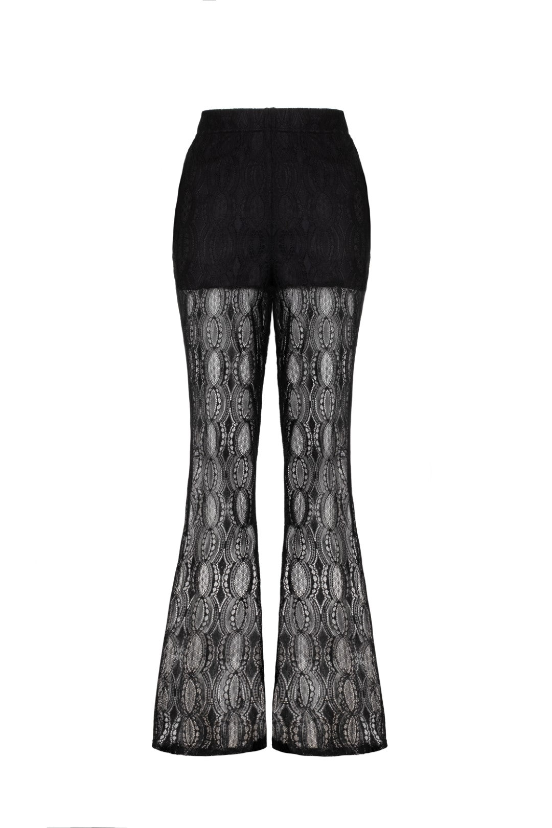 ゆむくろ　【nit alcove】ドット柄 レースフリル パンツ Rhea Trousers – Hell Bunny