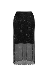Zodiac Mesh Skirt