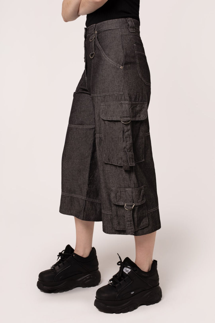 Ash Cropped Jeans