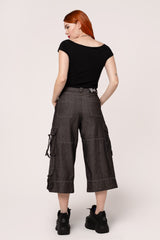 Ash Cropped Jeans