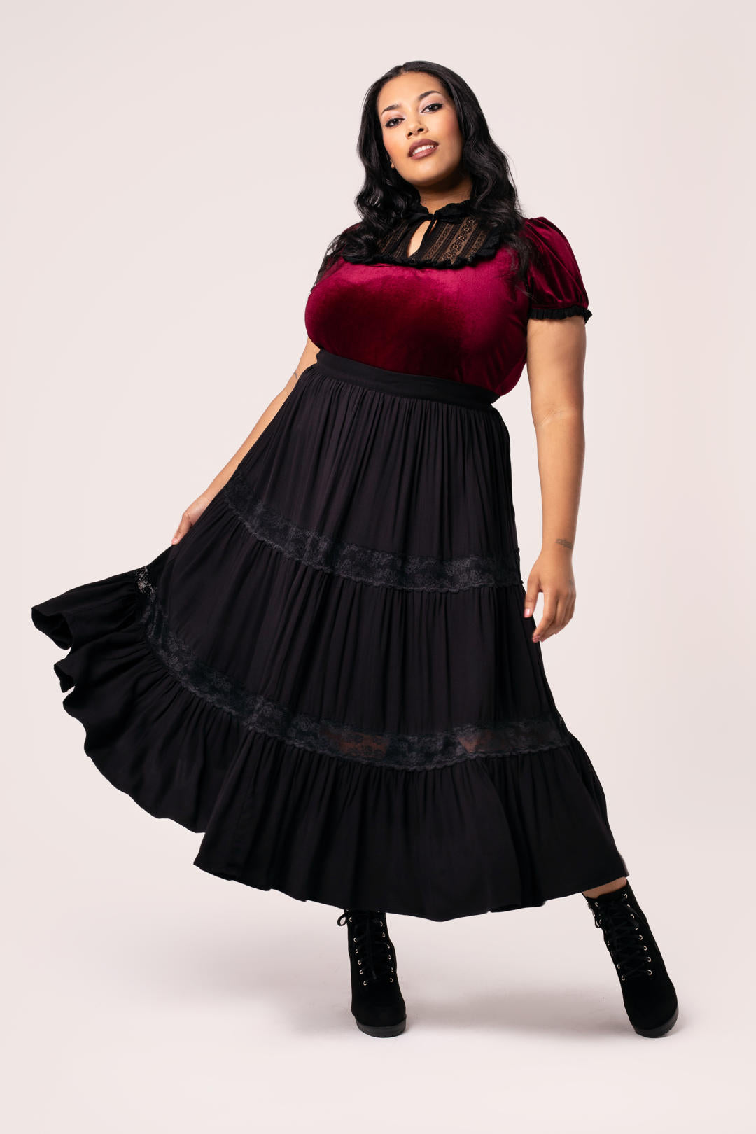Nocturnal Skirt – Hell Bunny