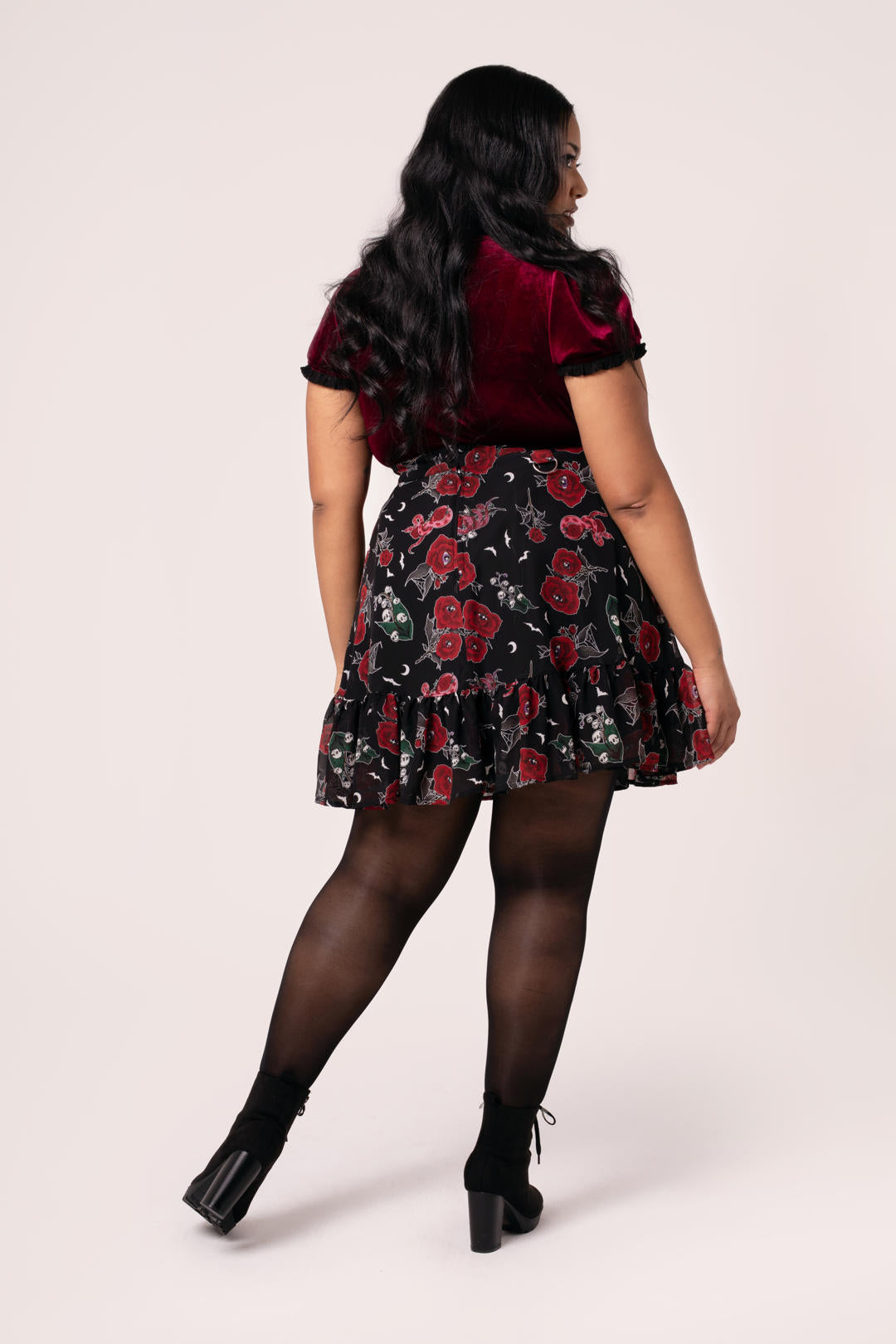 Blooming Elle Skirt – Hell Bunny