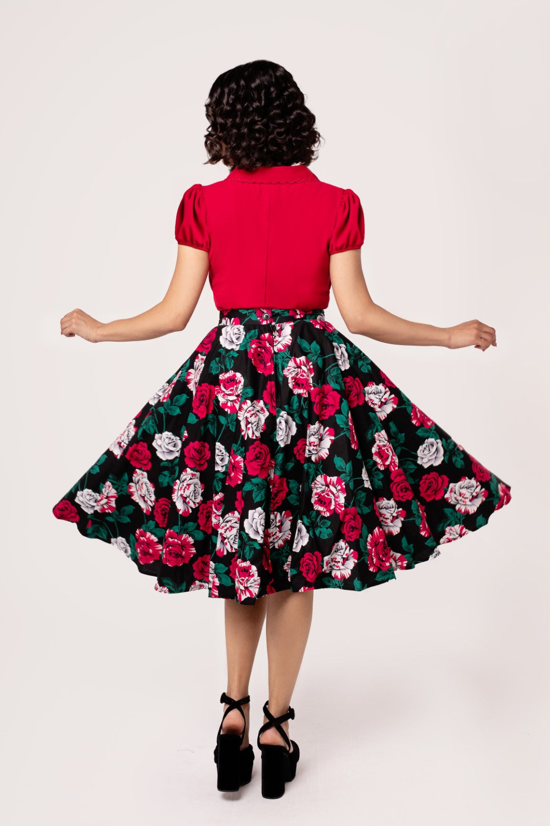 Paint Me Roses Skirt