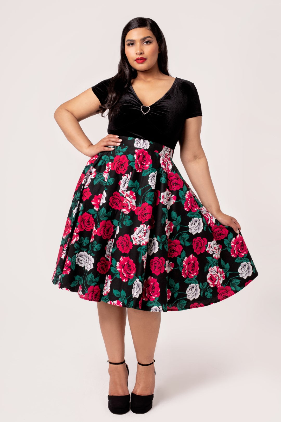 Paint Me Roses Skirt
