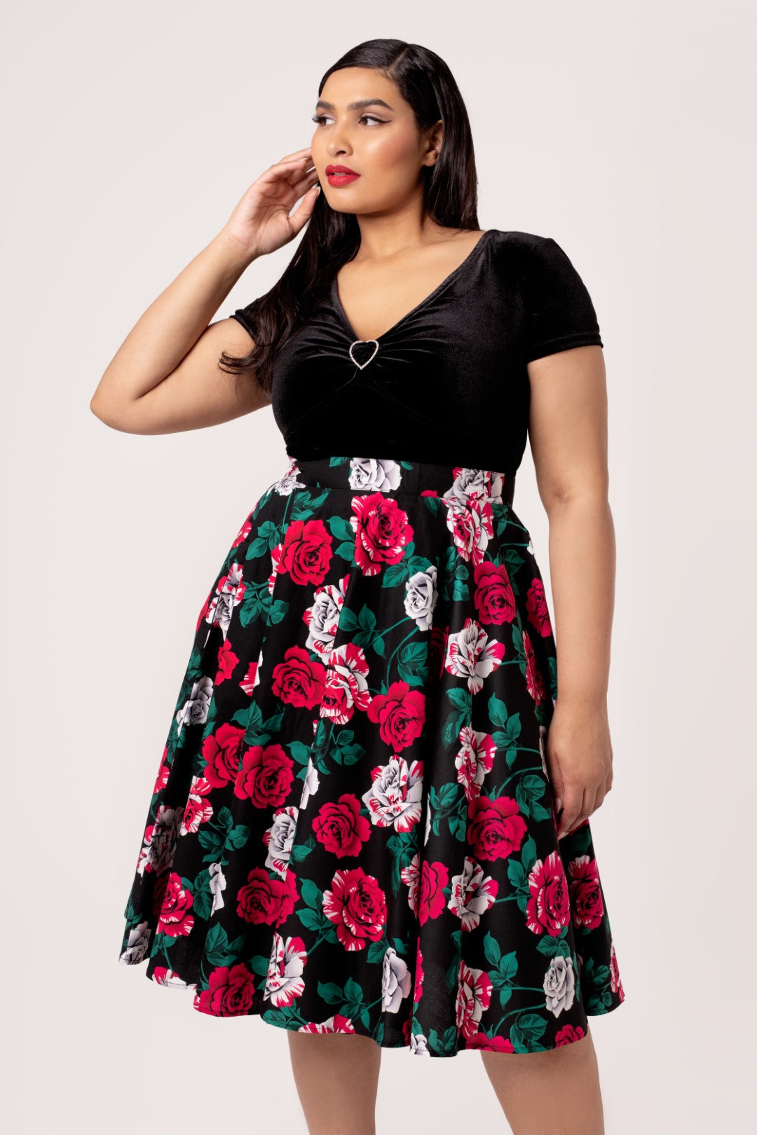 Paint Me Roses Skirt