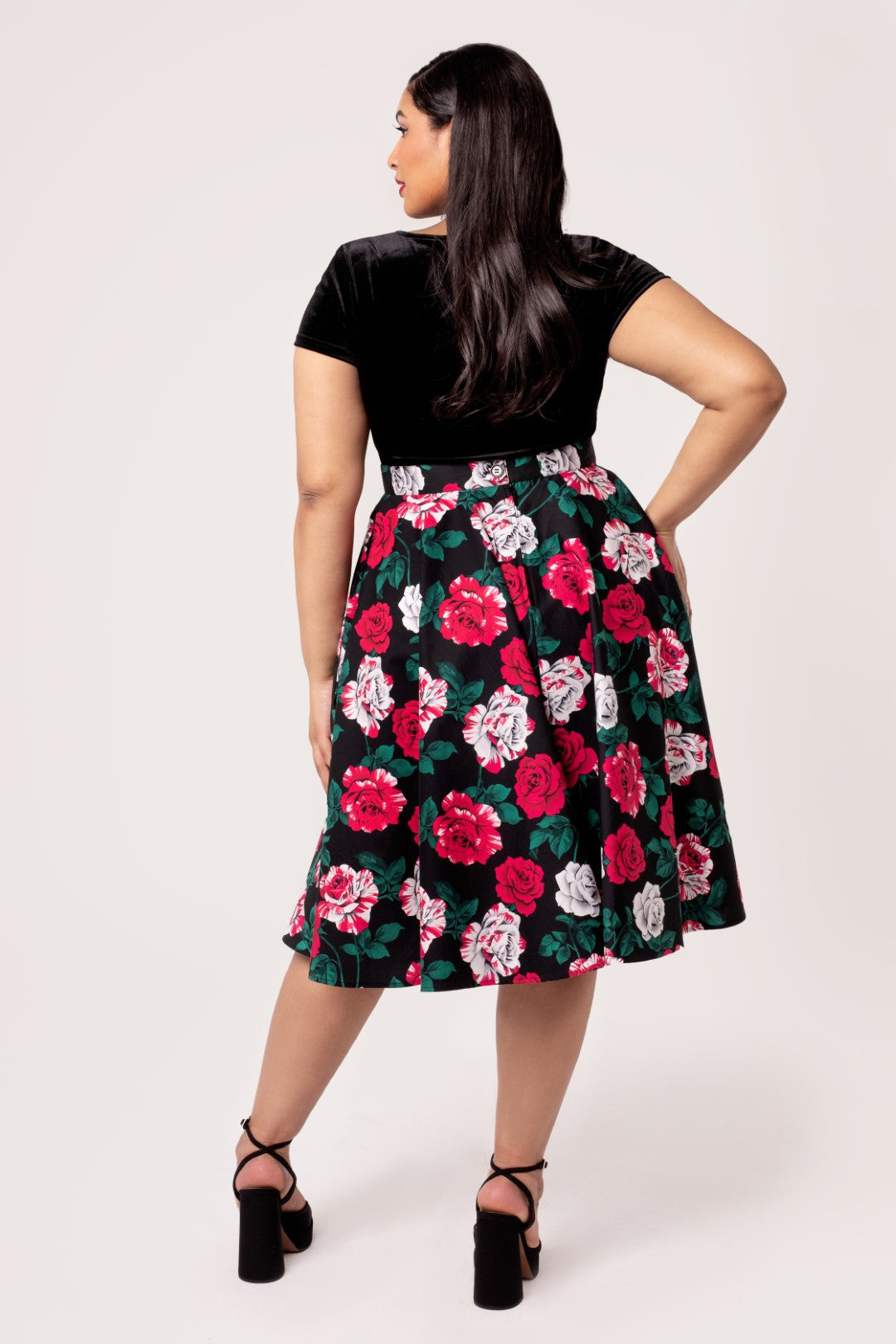 Paint Me Roses Skirt