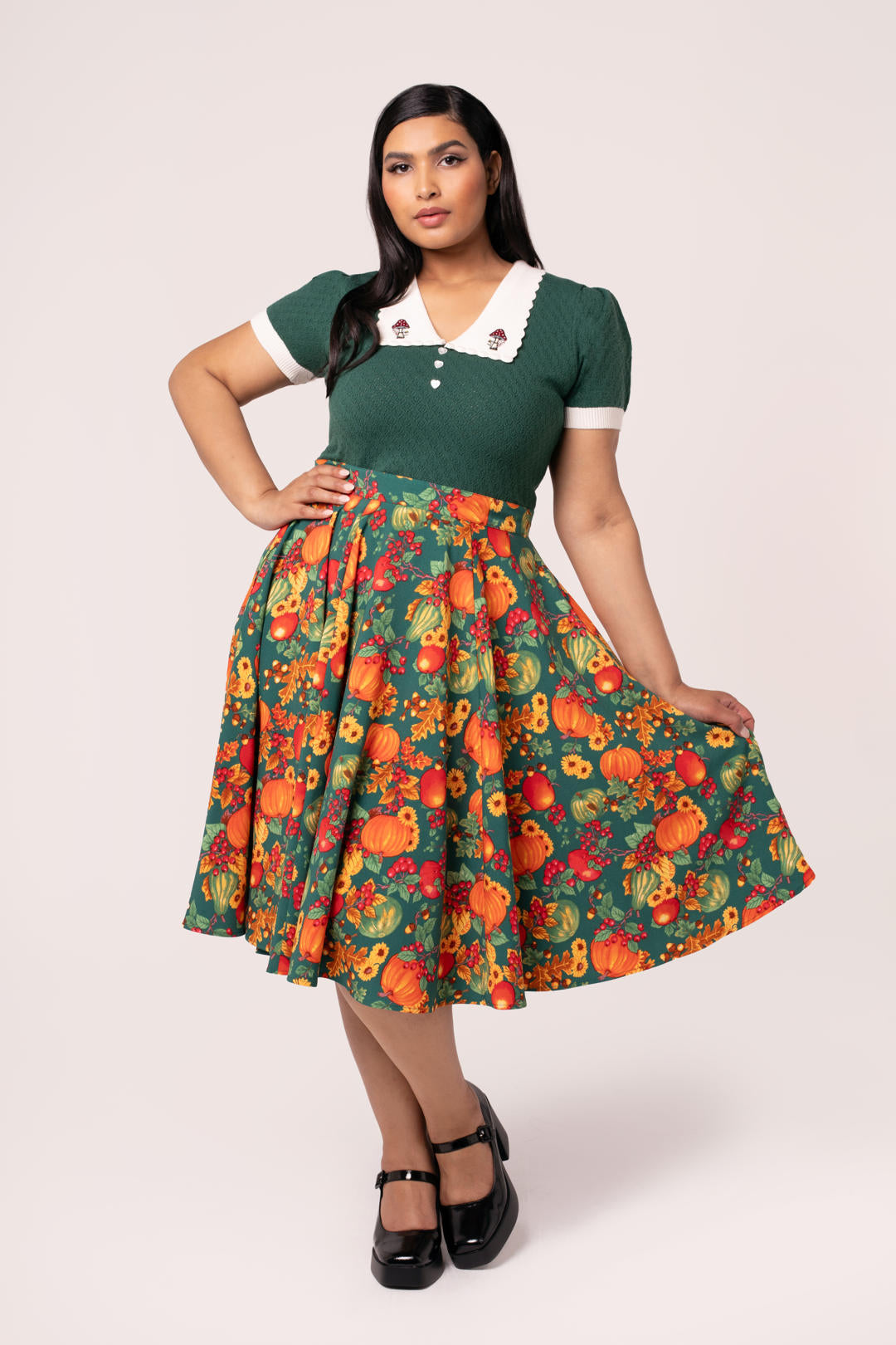 Pumpkin Patch Skirt – Hell Bunny Pumpkin Patch Skirt – Hell Bunny
