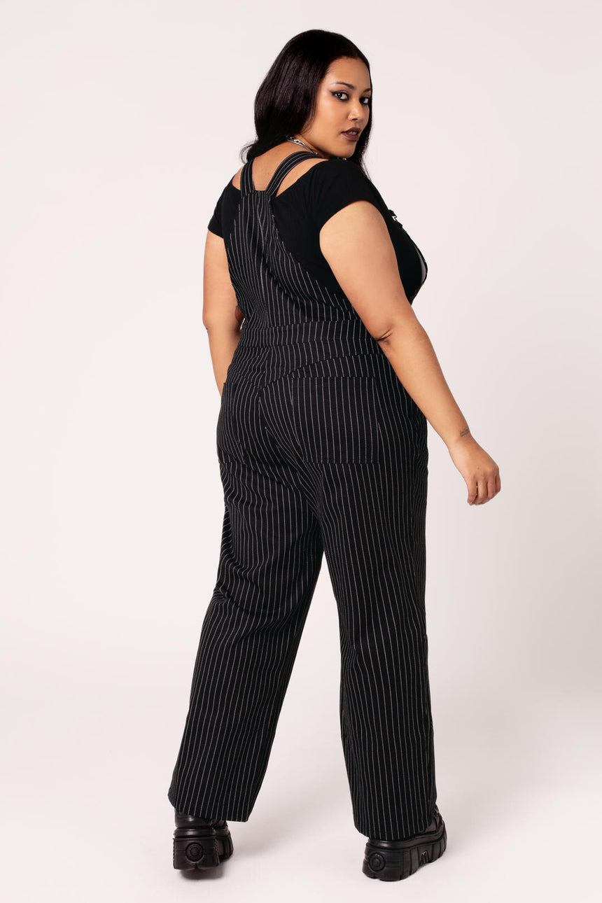Pinstripe Dungarees