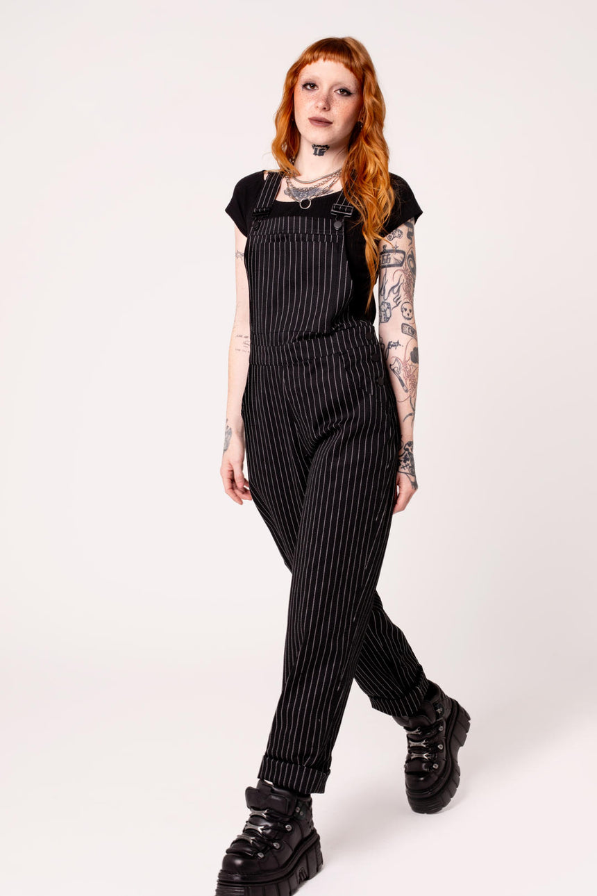 Pinstripe Dungarees