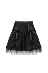 Quinzel C Pinstripe Skirt