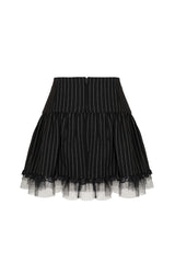 Quinzel C Pinstripe Skirt