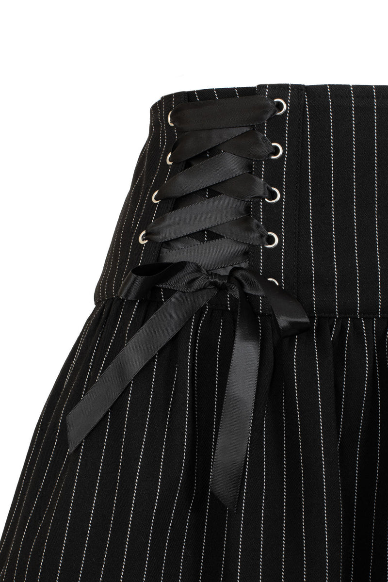 Quinzel C Pinstripe Skirt