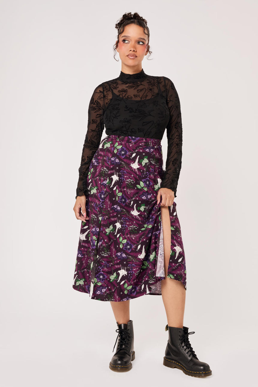 Deadly Bouquet Skirt