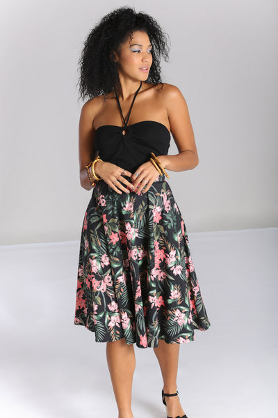COYSEIO☆大人気♪FLOWER PINTUCK SKIRT(2color) FLOWER PINTUCK SKIRT CHARCOAL - coyseio