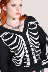 Skeleton Cardigan BKW