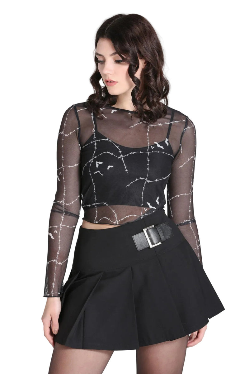 Stitches Mesh Top 