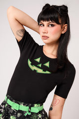 Jack-O-Lantern Top