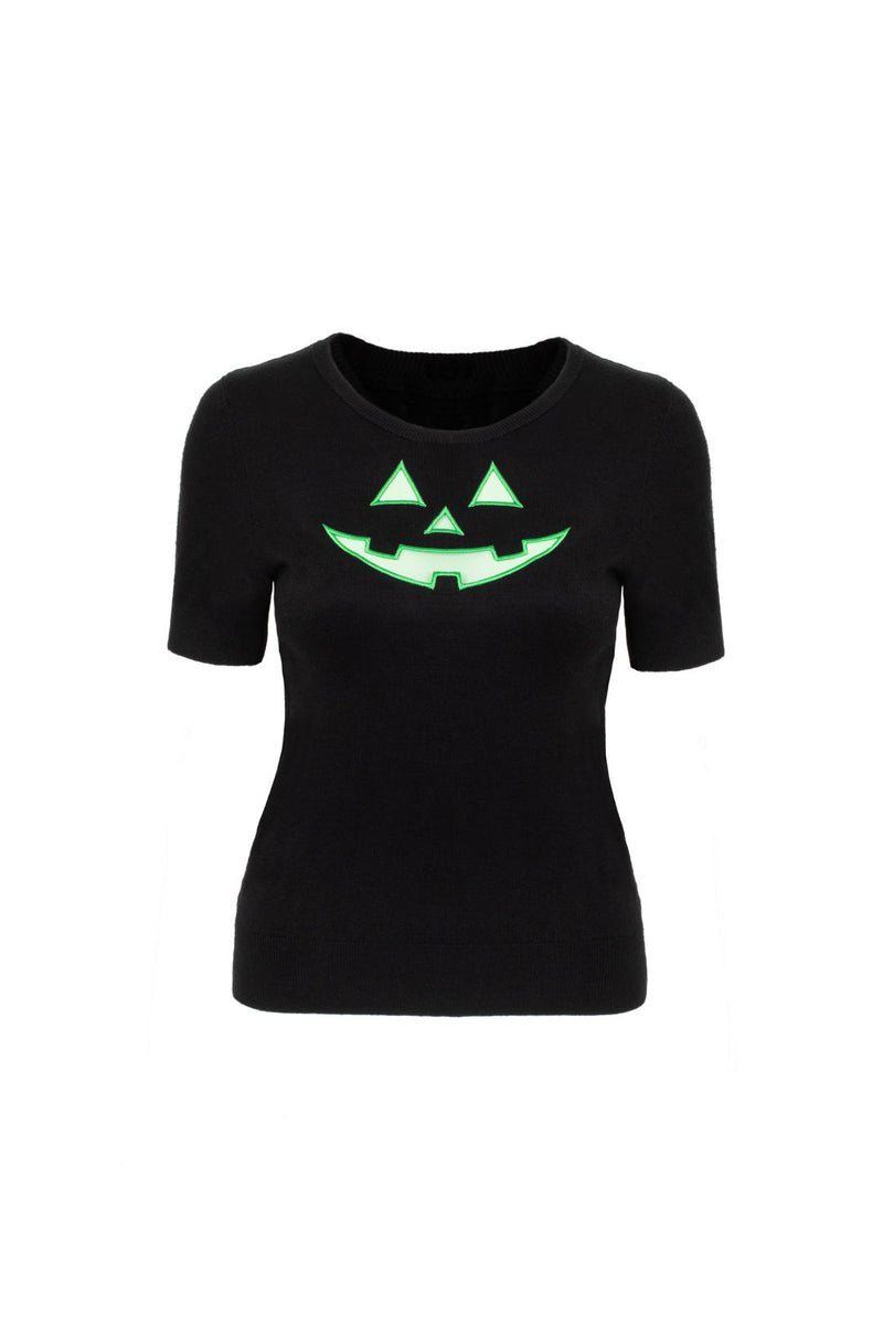 Jack-O-Lantern Top