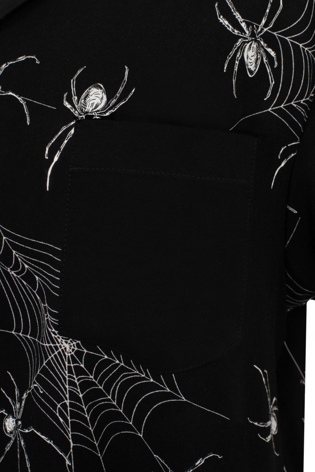 Grungy Spider Shirt – Hell Bunny