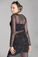 Zodiac Mesh Top