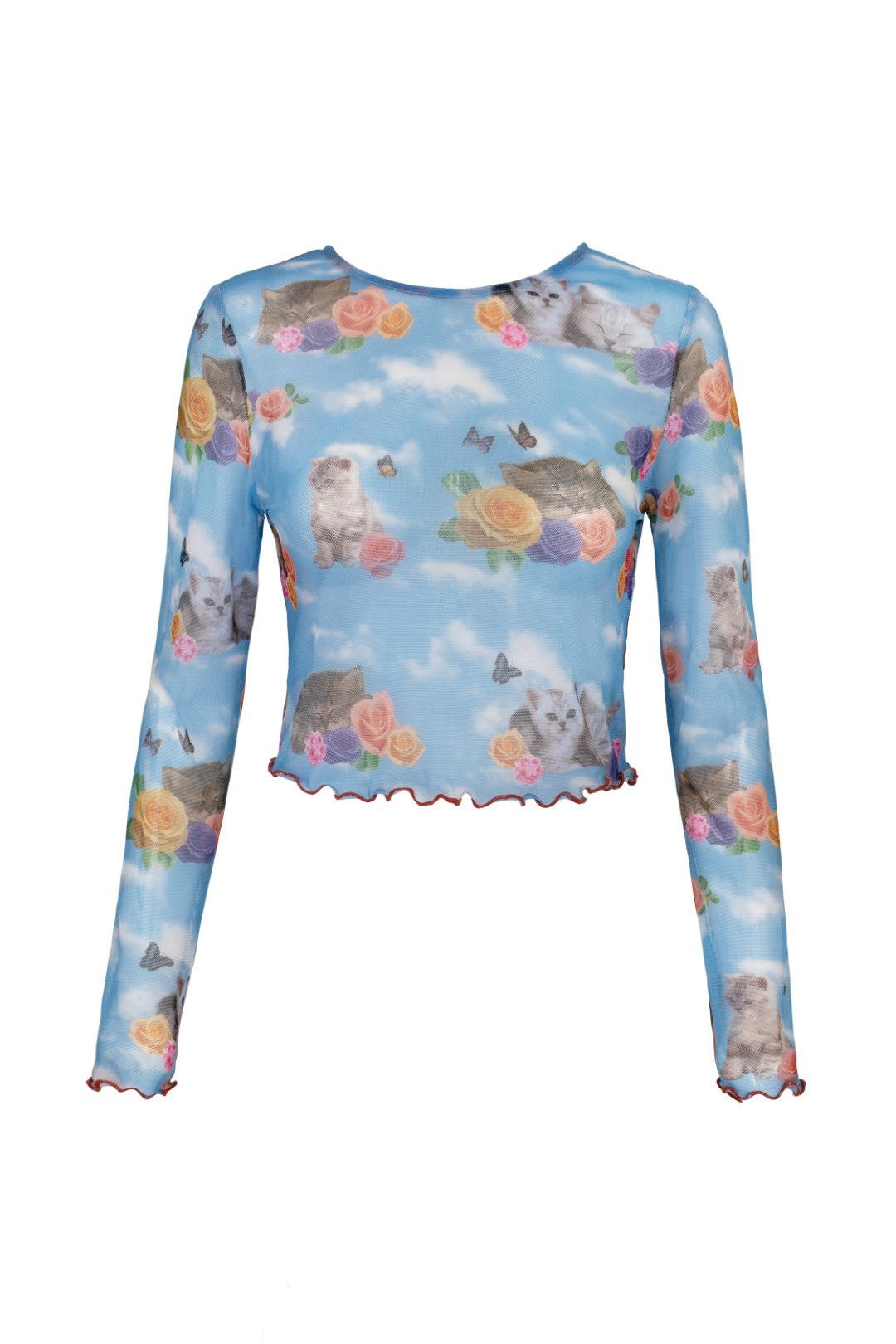 Kitsch Kitty Top – Hell Bunny
