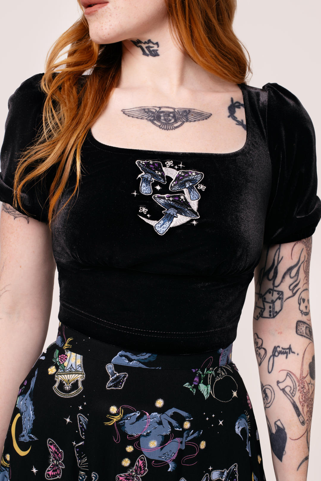 Mondbeschienener Gipfel