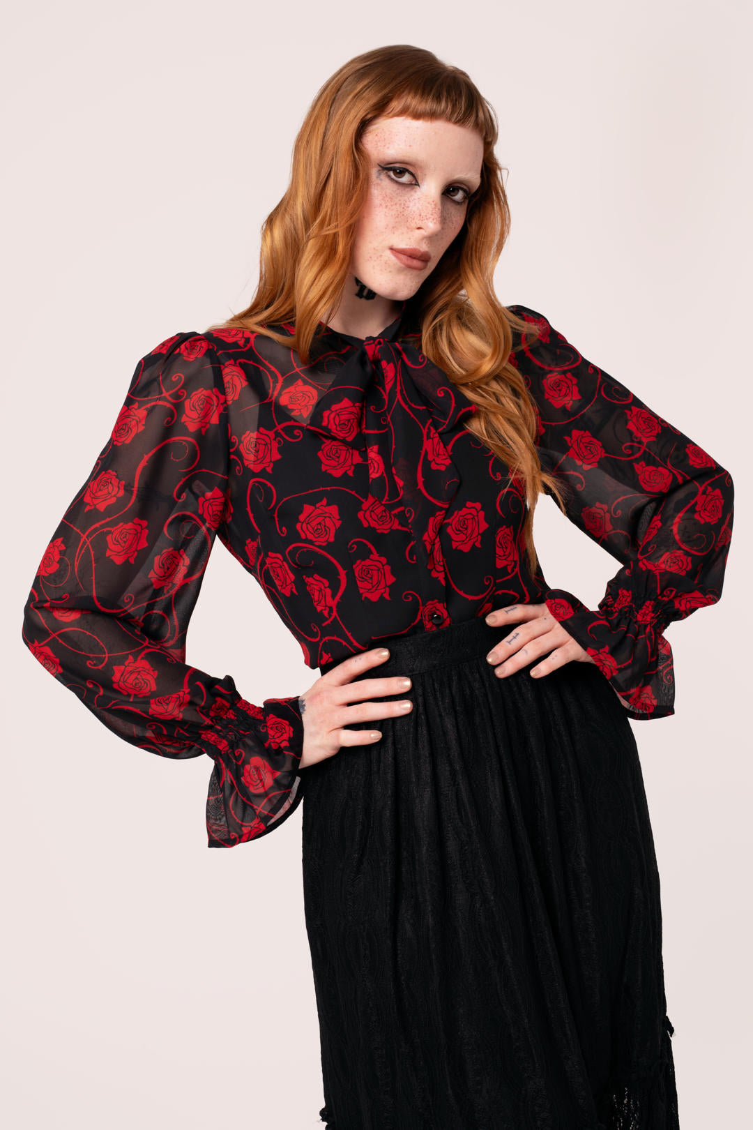 Thorn Blouse – Hell Bunny