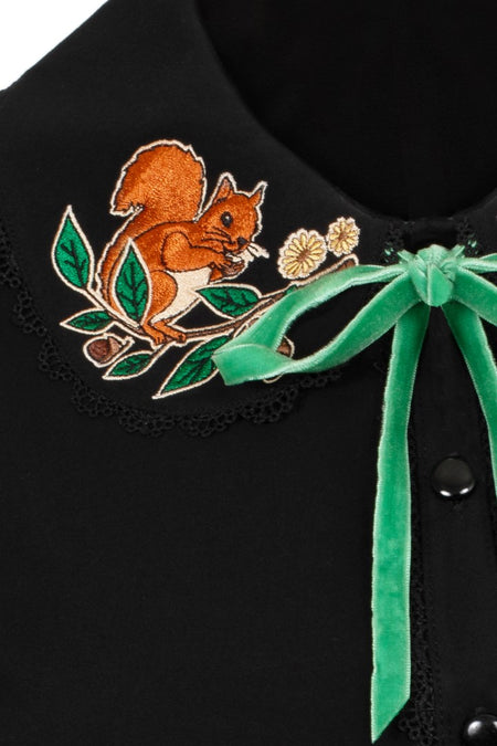 Hell Bunny Cindy Blouse Vaaleanpunainen