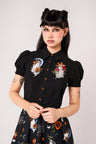 Ghost Flower Blouse