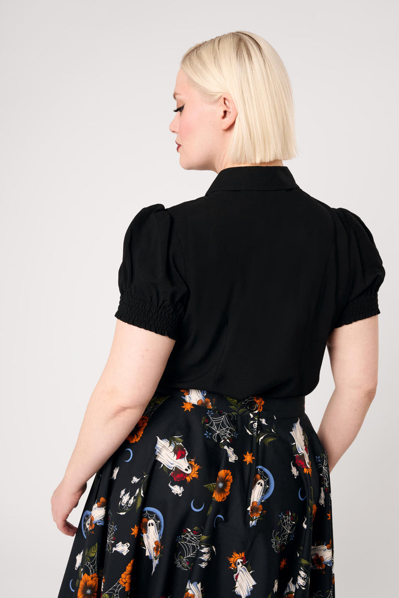 Ghost Flower Blouse