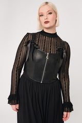 Black Steel Corset
