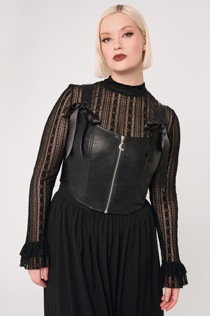 Black Steel Corset