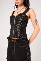 Quinzel C Pinstripe Top