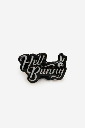 Hell Bunny Glitter Pin