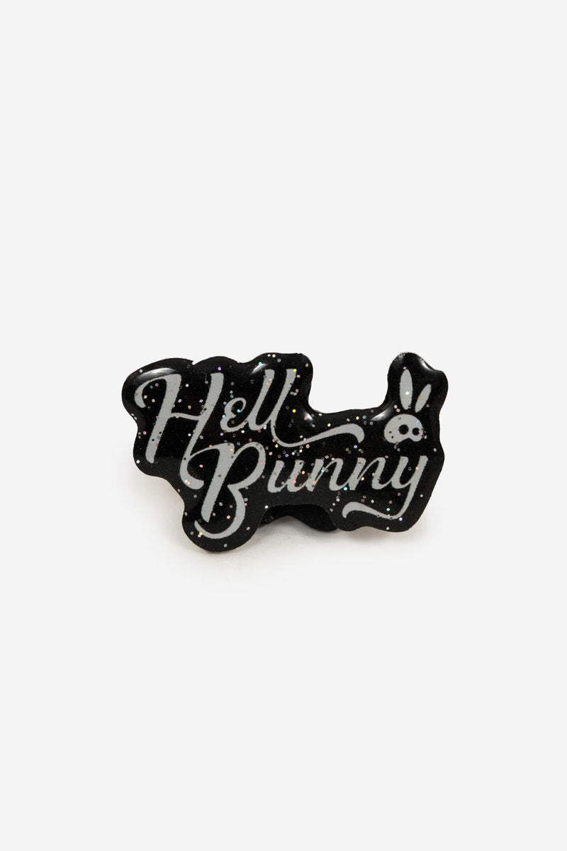 Hell Bunny Glitter Pin
