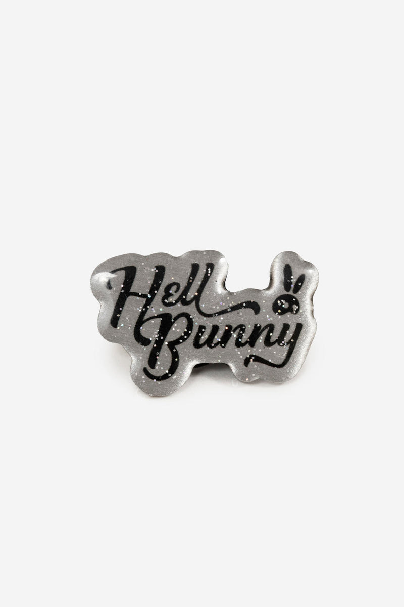 Hell Bunny Glitter Pin
