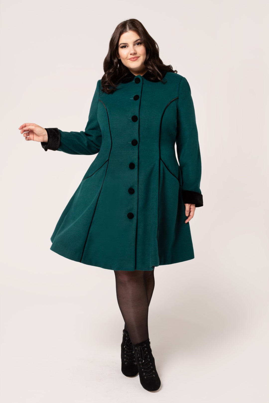 Harper Coat – Hell Bunny display picture 1