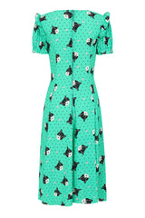 Love Cats Midi Dress