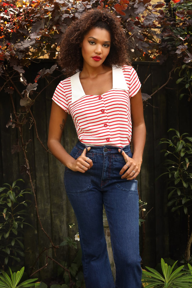 Ahoy Bluse