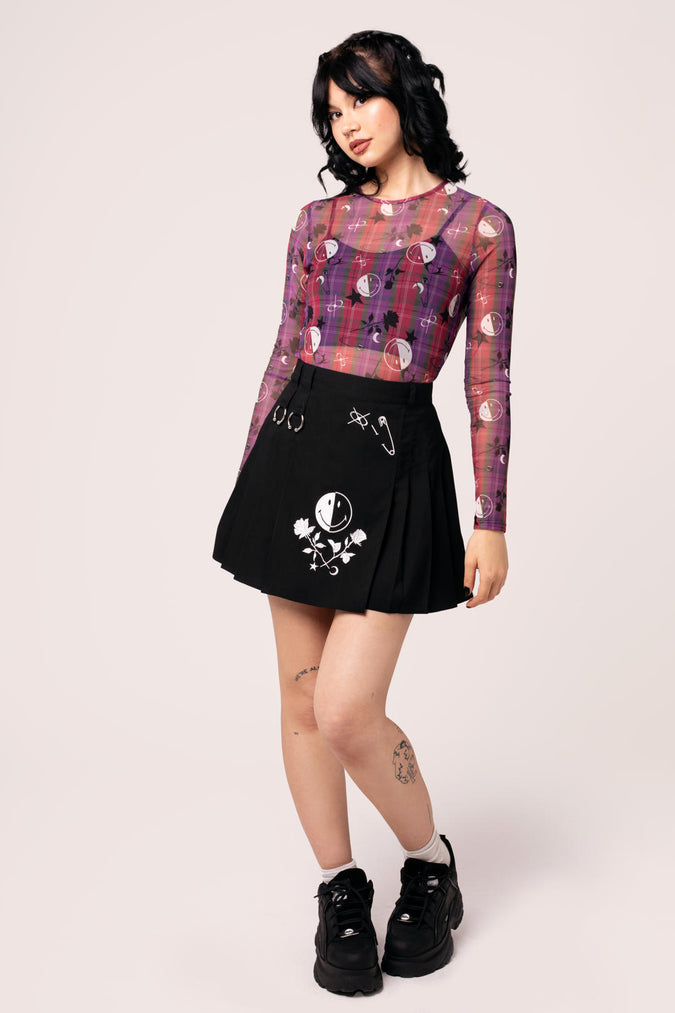 Hell Bunny Harley Vestido Tart N Negro Y Blanco main image 0