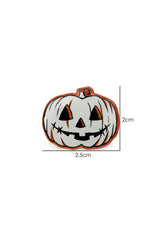 Skelli Pumpkin Pin