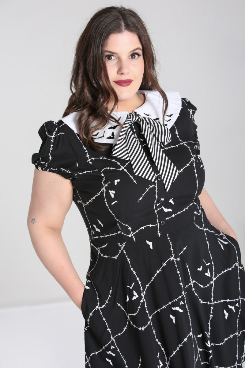 Stitches Mini Dress – Hell Bunny