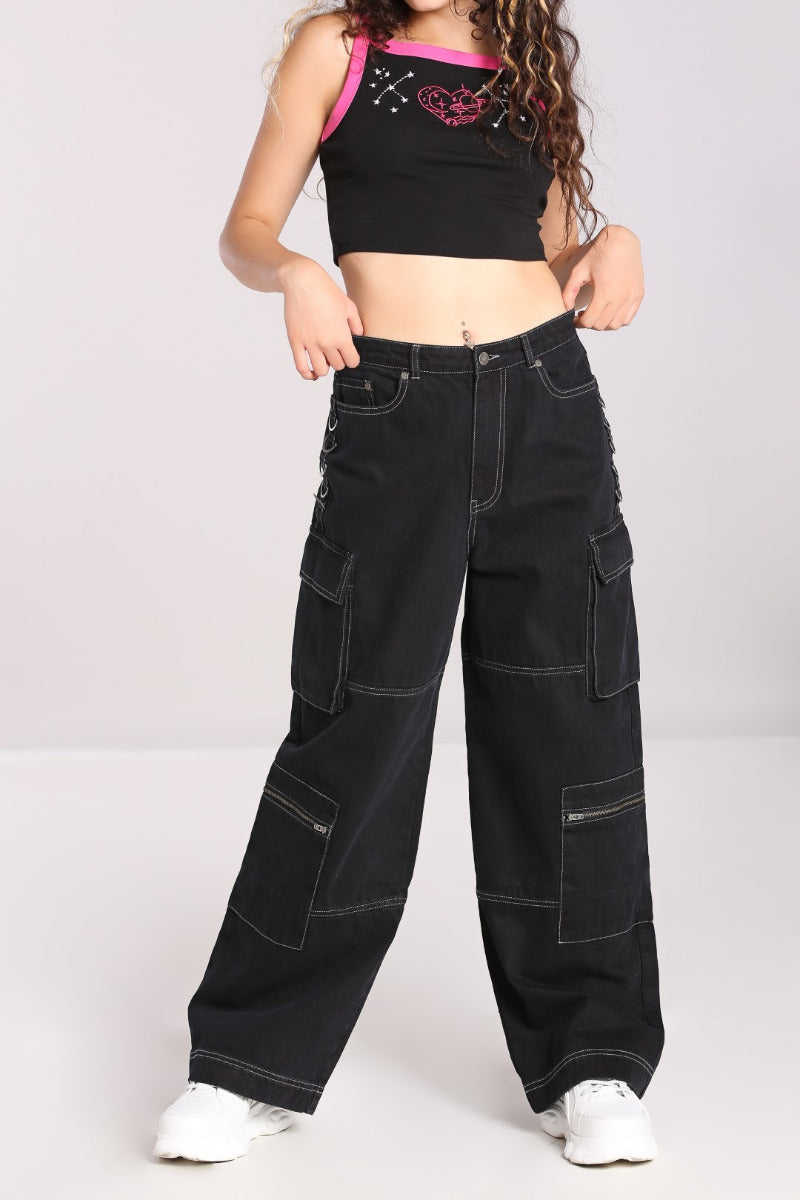 Cameron Jeans Schwarz 