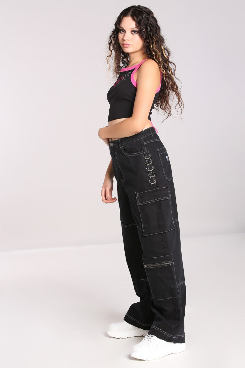 Cameron Jeans Schwarz 