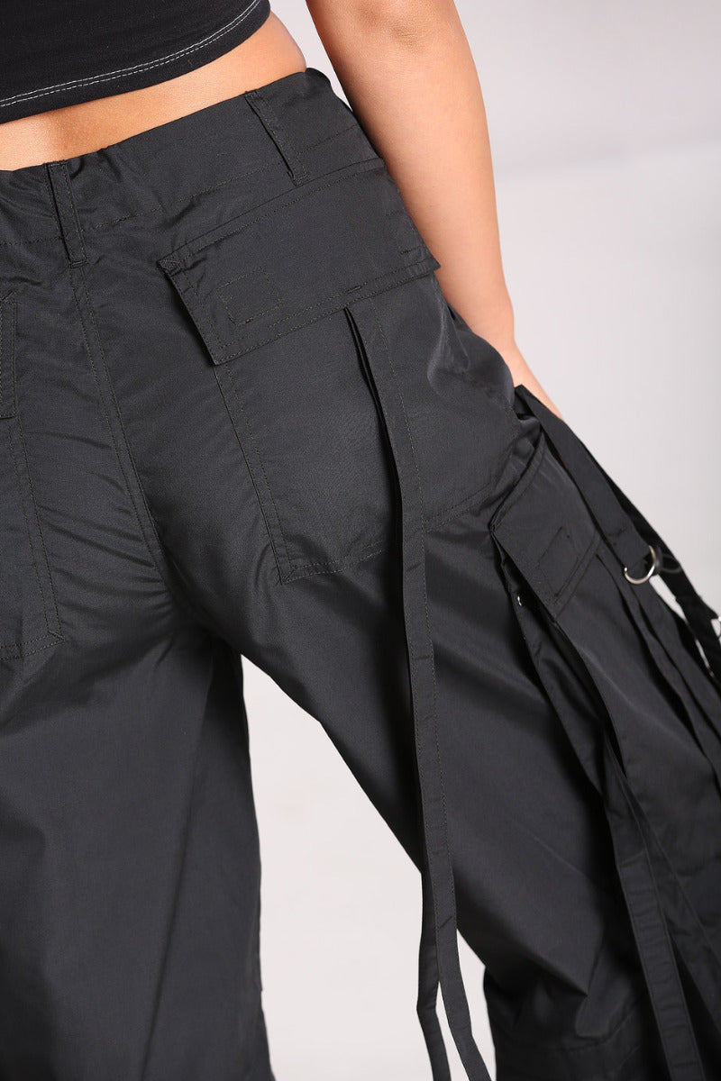 Schwarze Octopus-Hose 